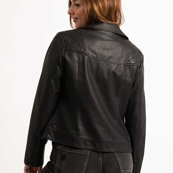 Kismet faux leather jacket - Picture 2 of 5